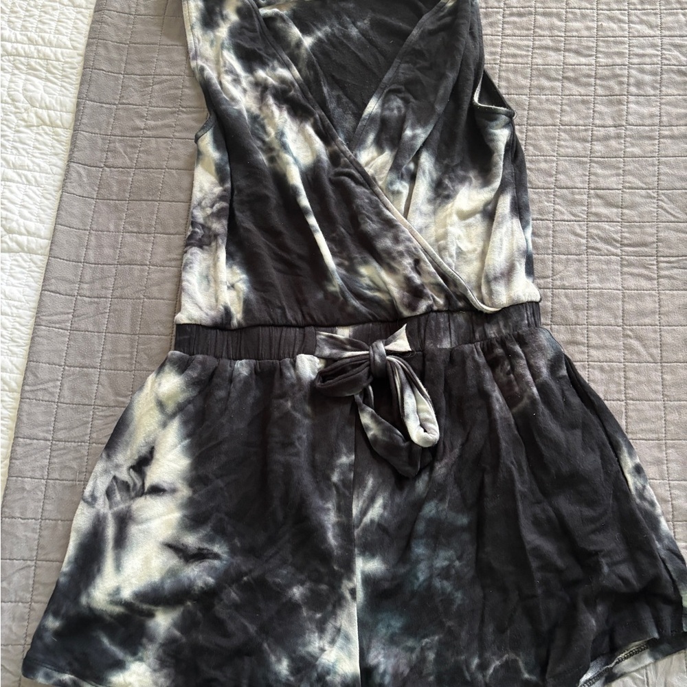 Antistar Tie-Dye Wrap Romper/ jumpsuit size Medium